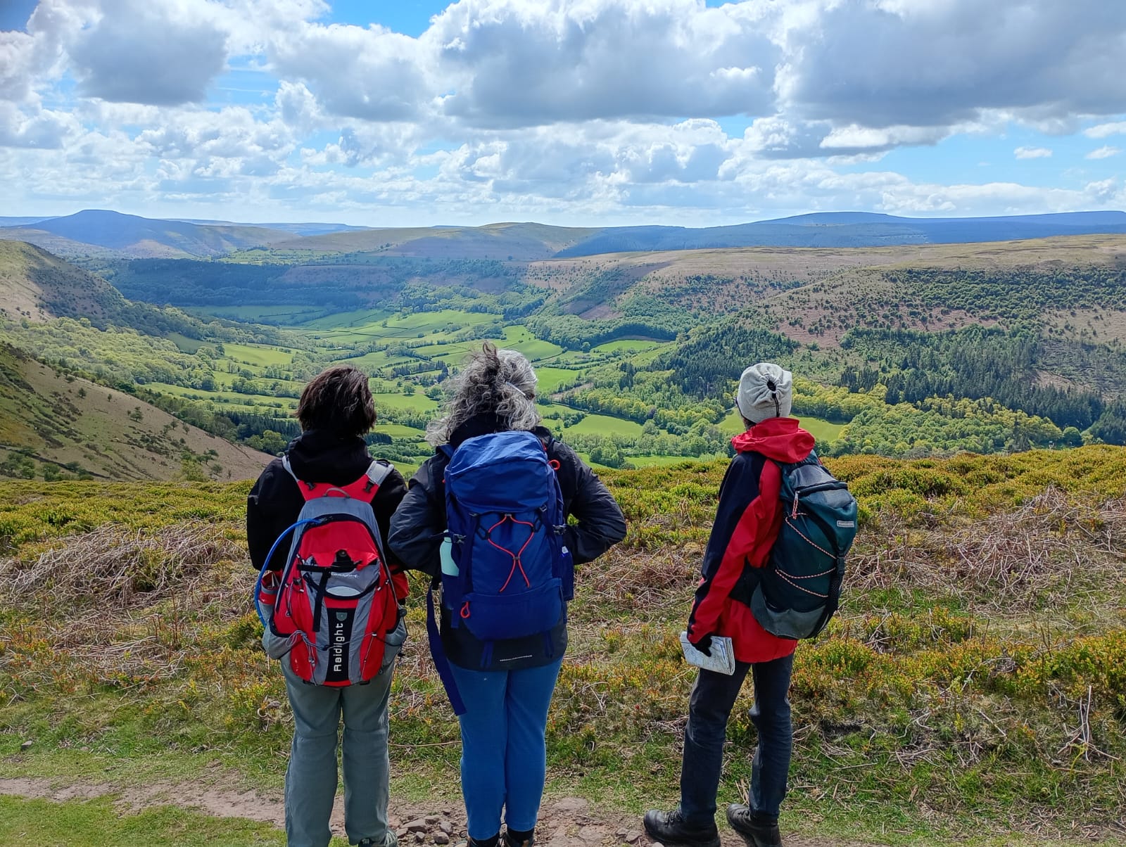 Walkers on Offas Dyke
