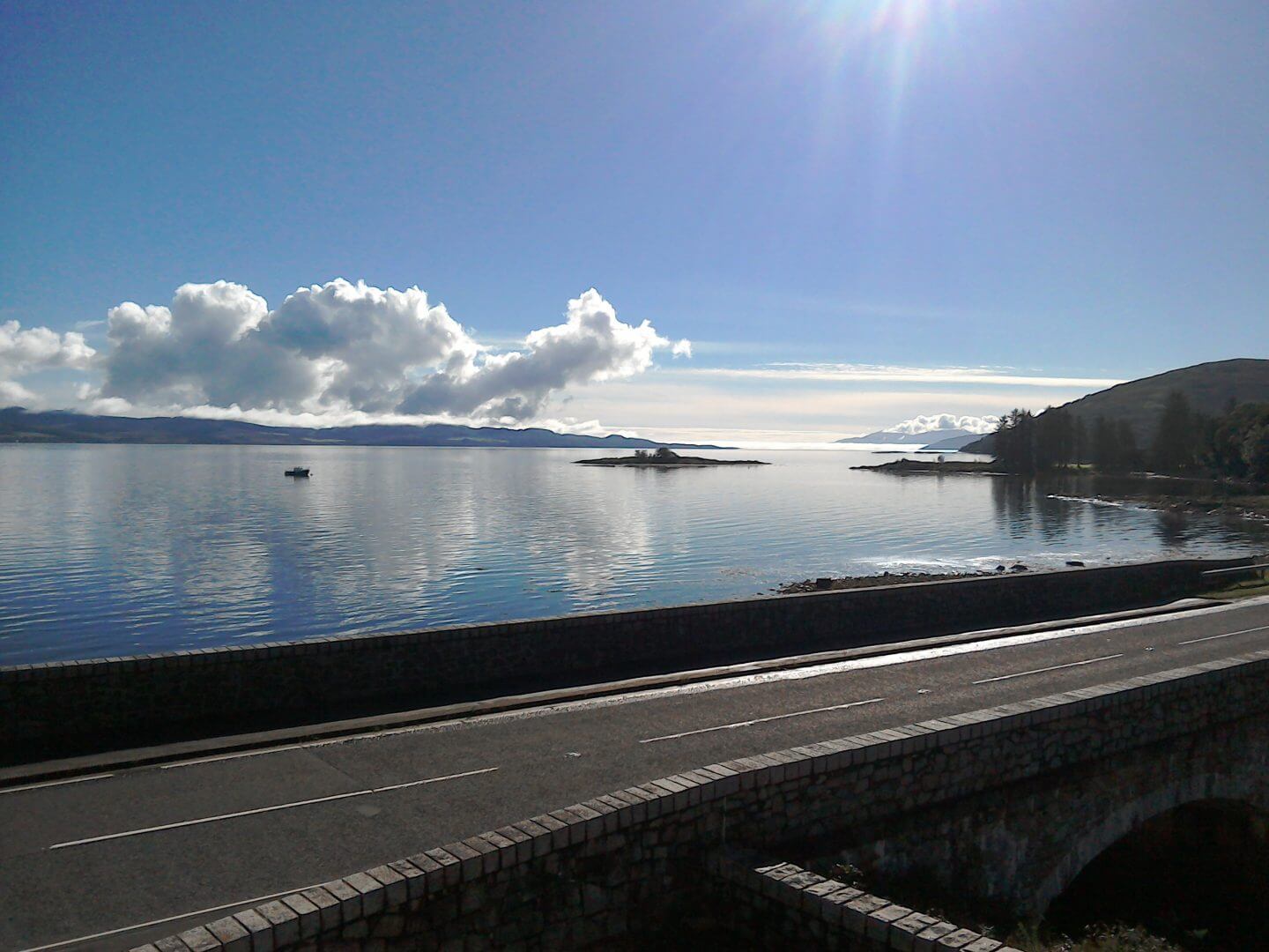 View from argyll Backpackers