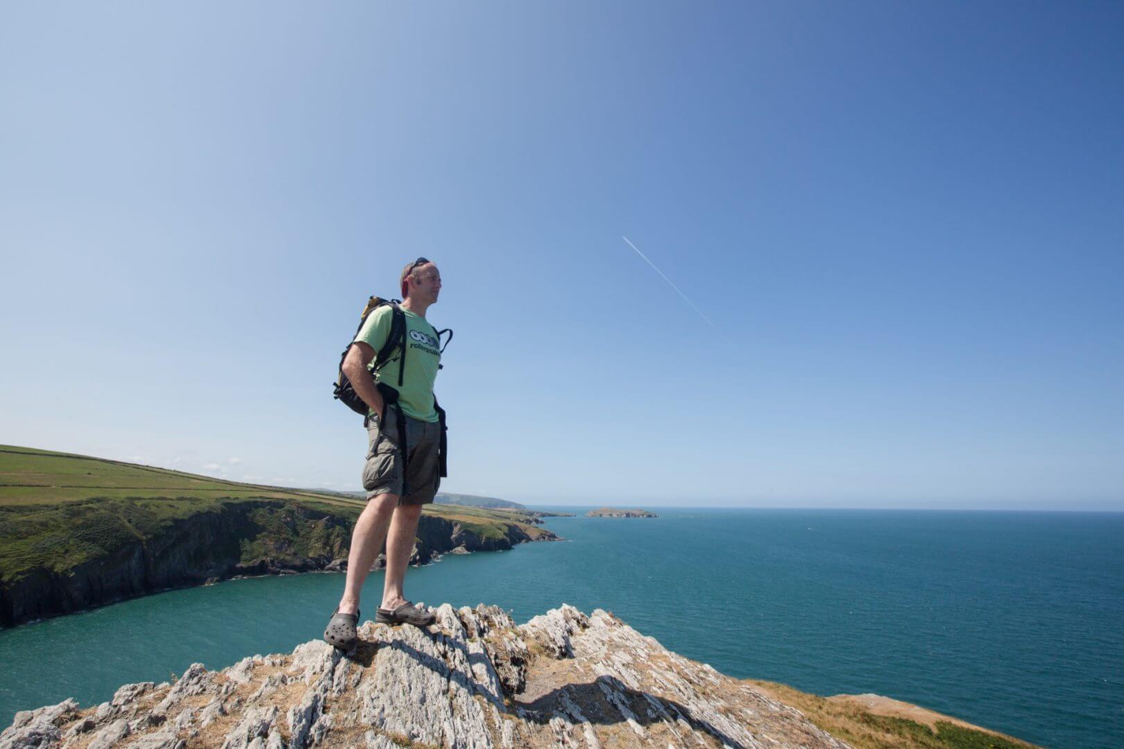 Foel y Mwnt near Piggery Poke Hostel