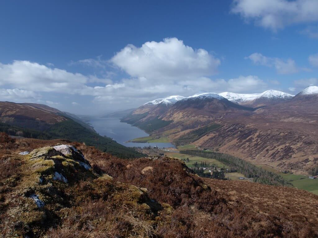 Loch Lochy from north east of great glen hostel
