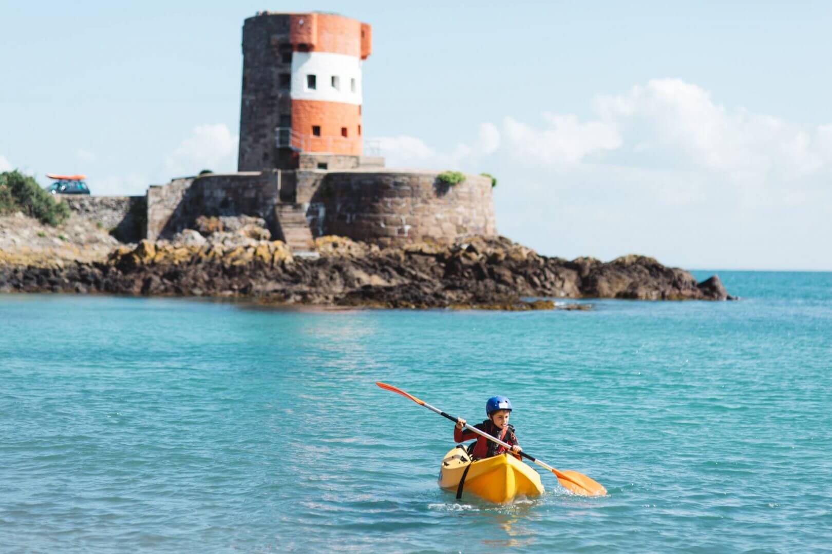 Jersey Accommodation Centre- most beautiful beach
