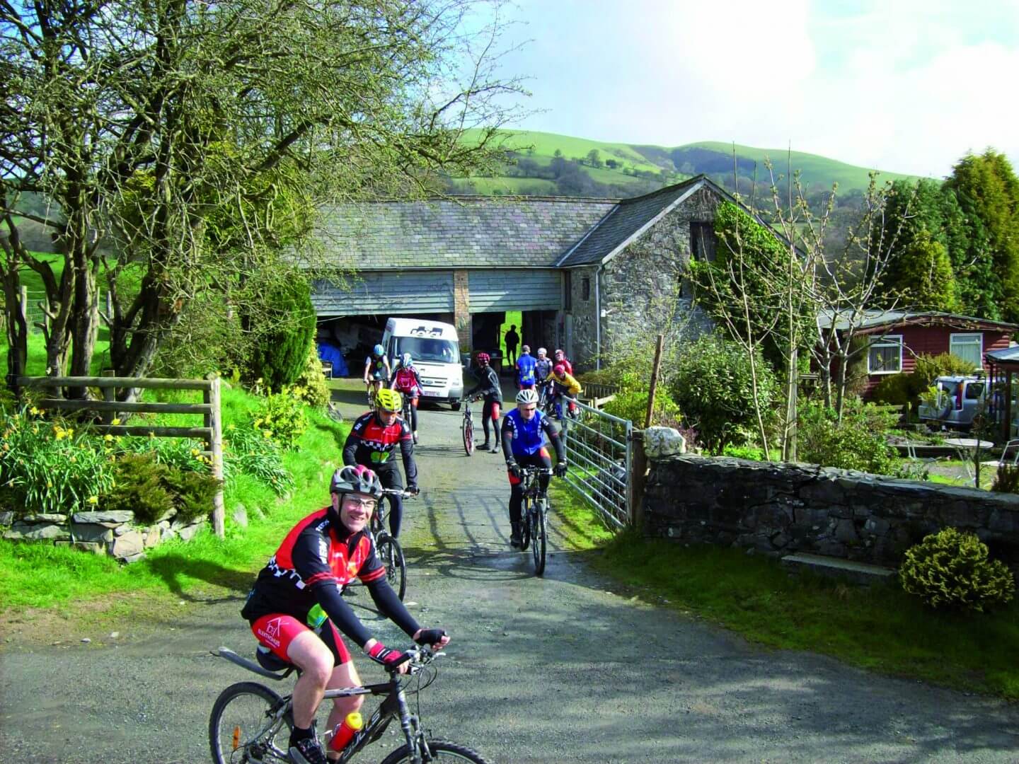 Beili Neuadd Bunkhouse - dog friendly accommodation - national cycling routes