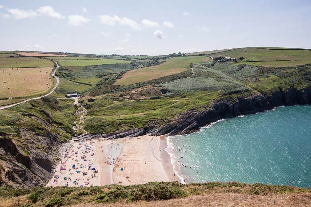 Mwnt beach 30 mins from the long barn