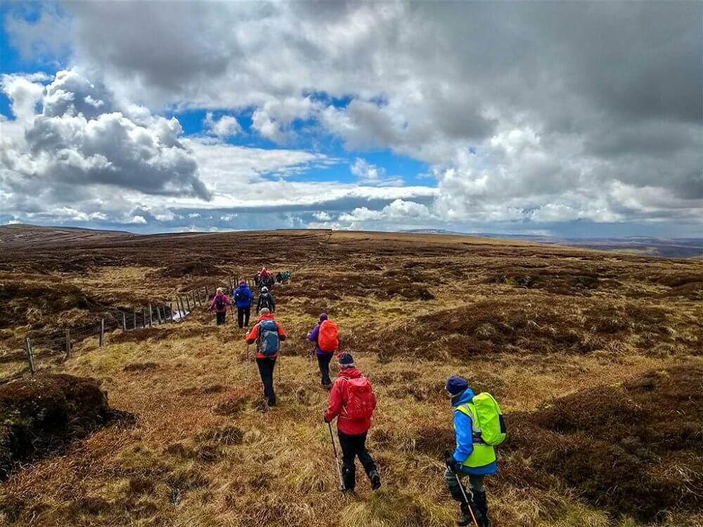 Haltwhistle walking festival near greenhead hostel