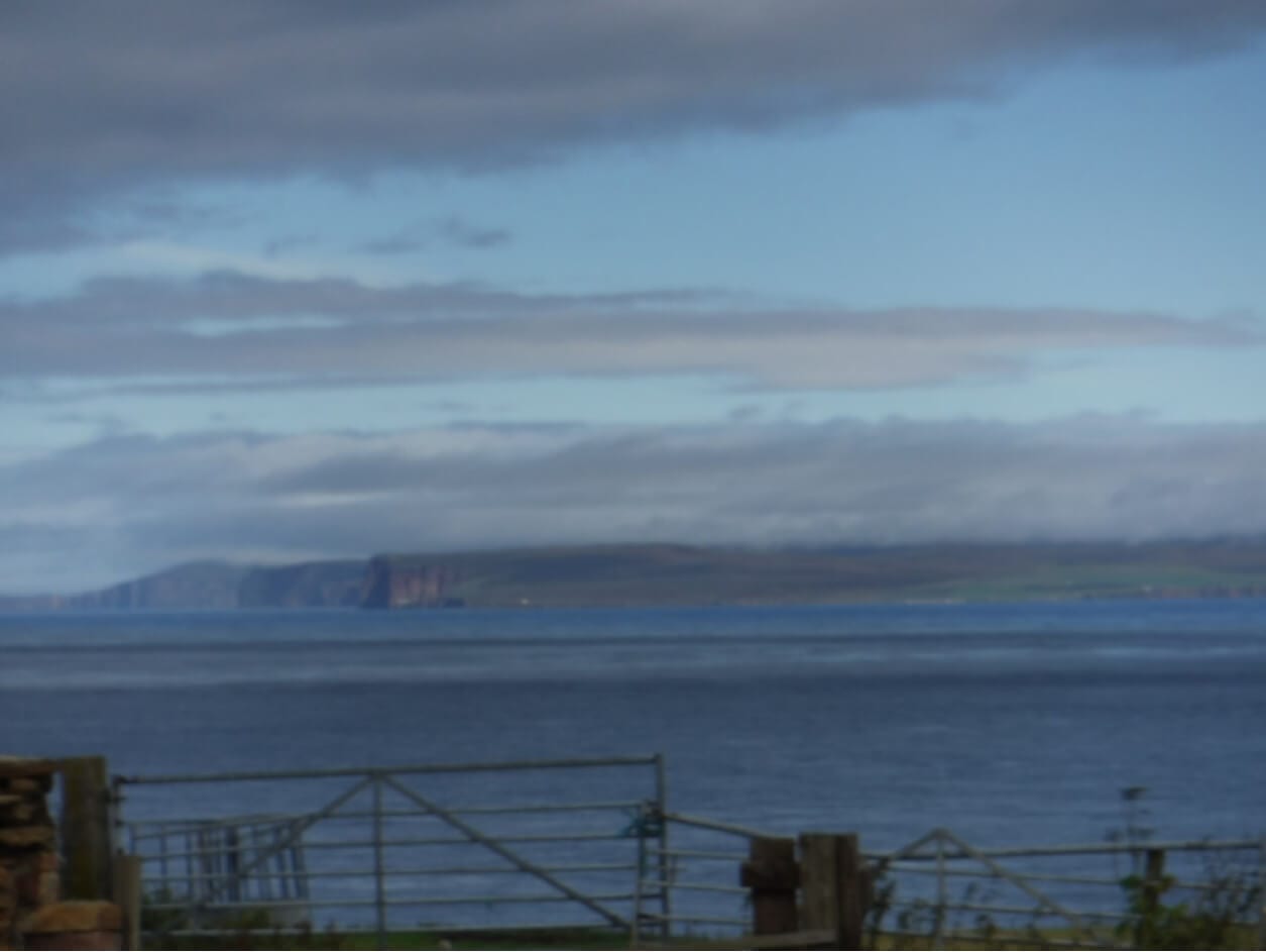 BB’s bunkhouse view of Pentland Firth