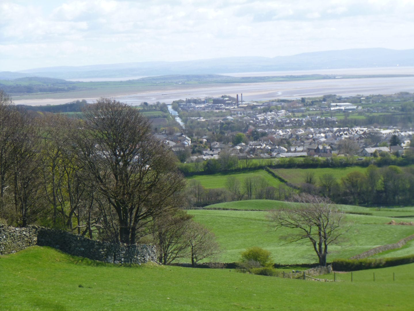 Morecombe Bay taken from Ulverston Walking Festival