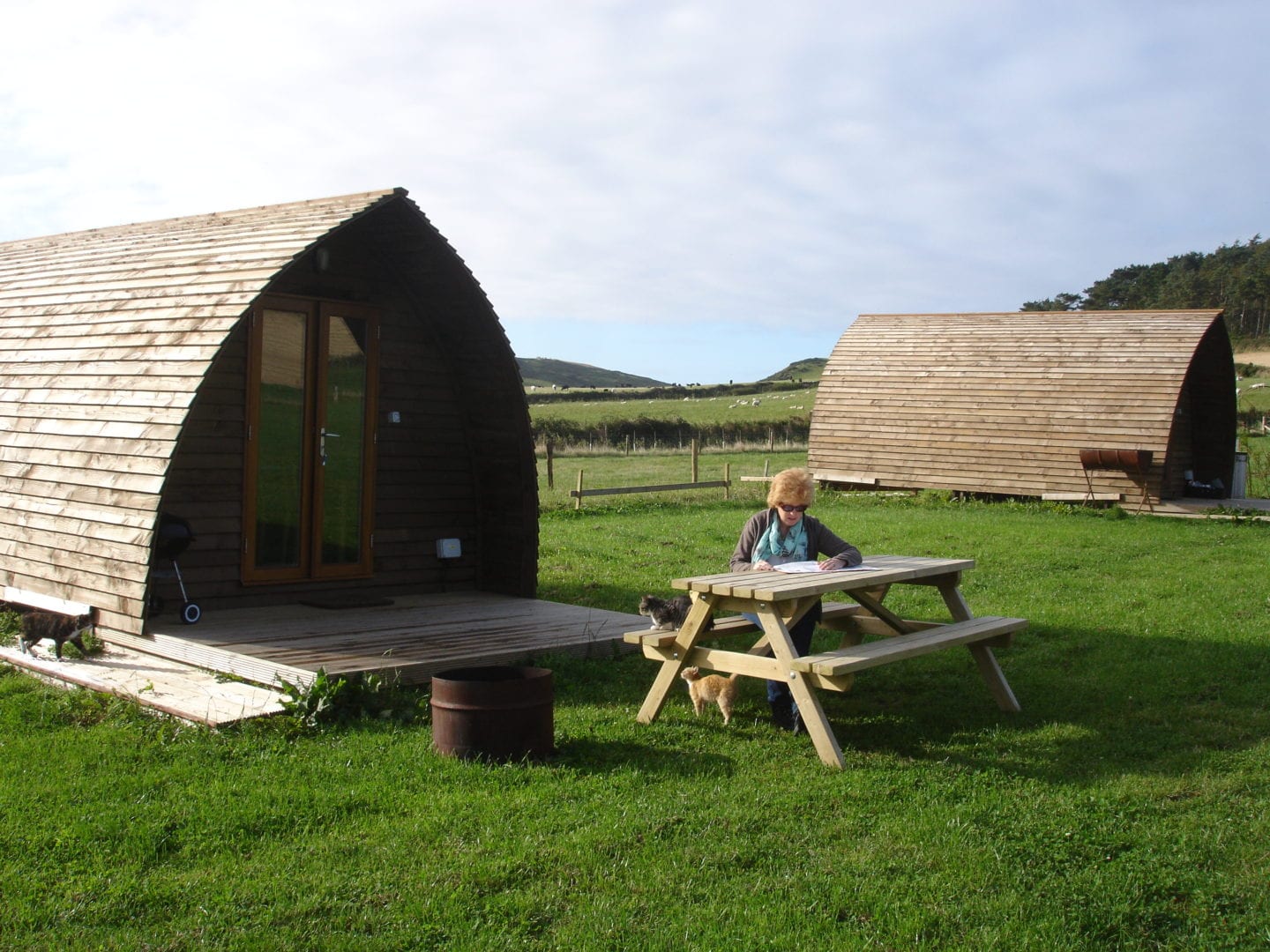 Glamping at Knockaloe Beg Farm