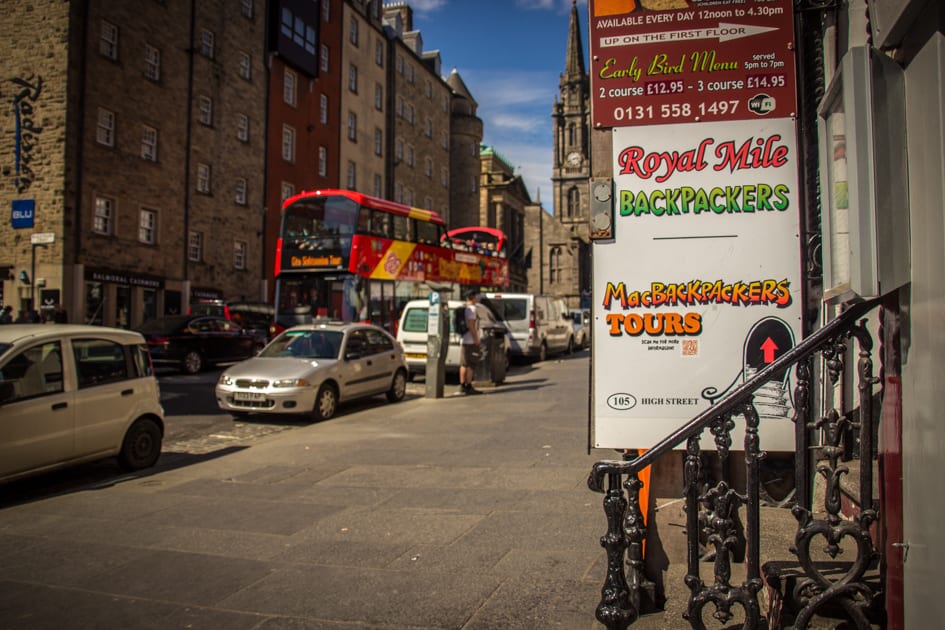 Hogmanay in Edinburgh at the Royal Mile Backpackers