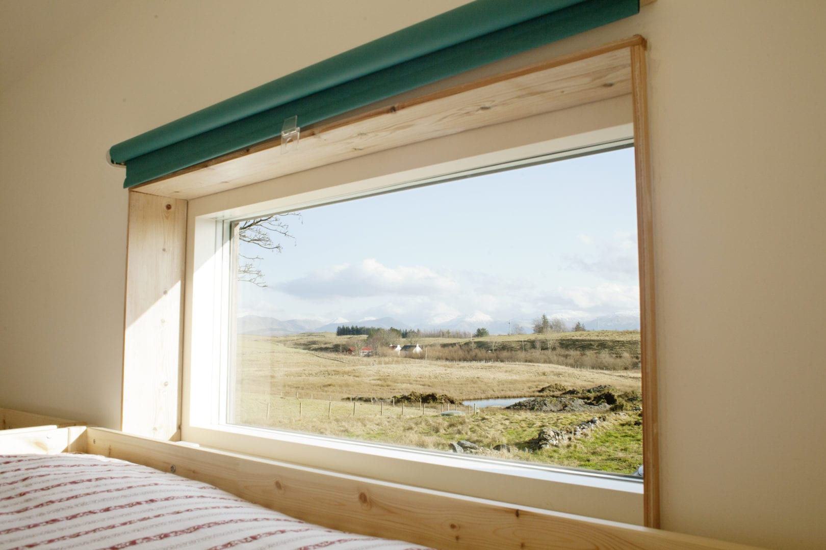 Window at Lismore Eco Bunkhouse