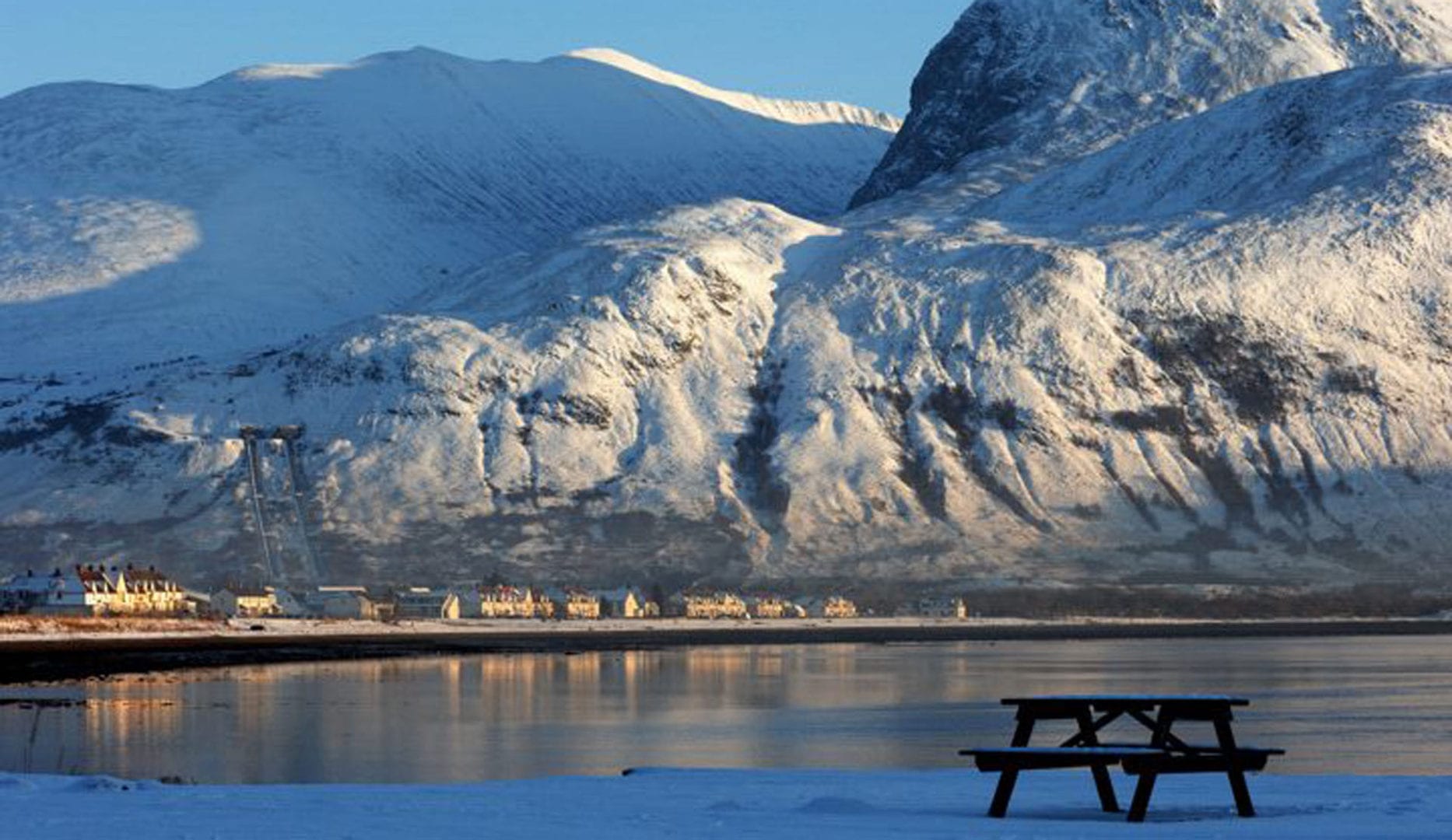 ice on the great glen way