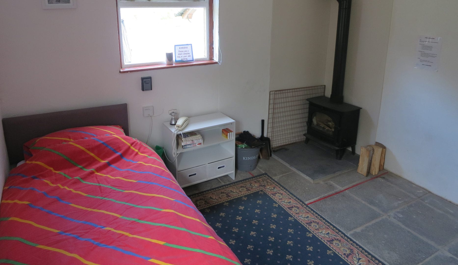 accessible room at dolgoch hostel