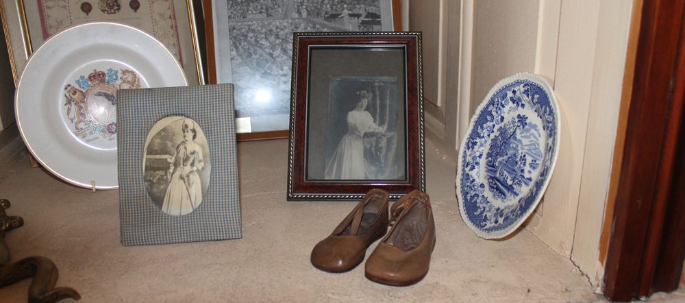 shoes of tb victim found in the floors of Craig y nos castle