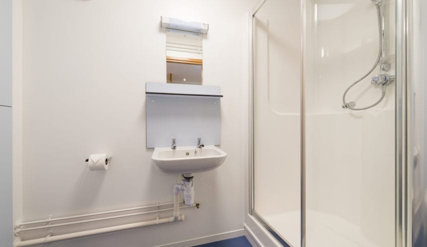 Millport FSC Centre, Isle of Cumbrae. Shower room