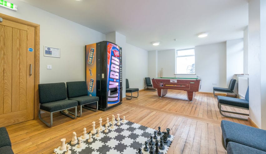 Millport FSC Centre, Isle of Cumbrae. Games room