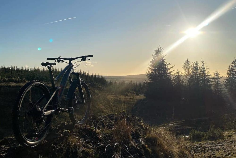 Biking in Gisburn Forest From Ingelton Hostel