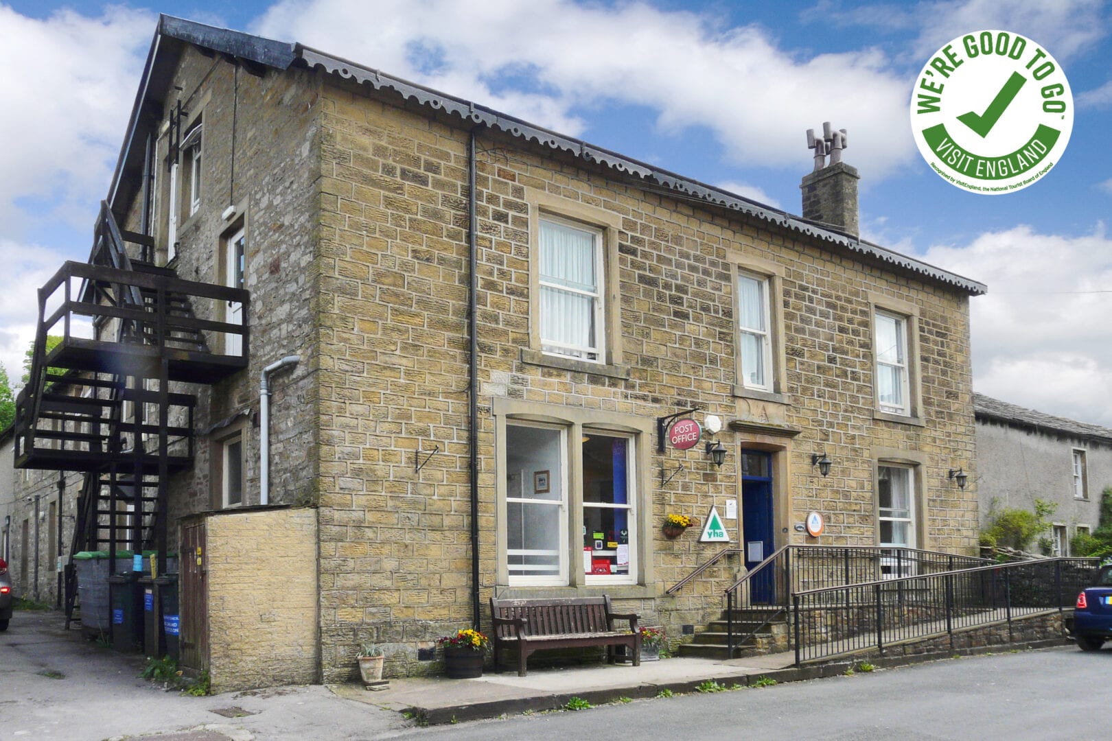 kettlewell hostel with the goodtogo logo