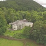 Aerial view. FSC Rhyd-y-creuau
