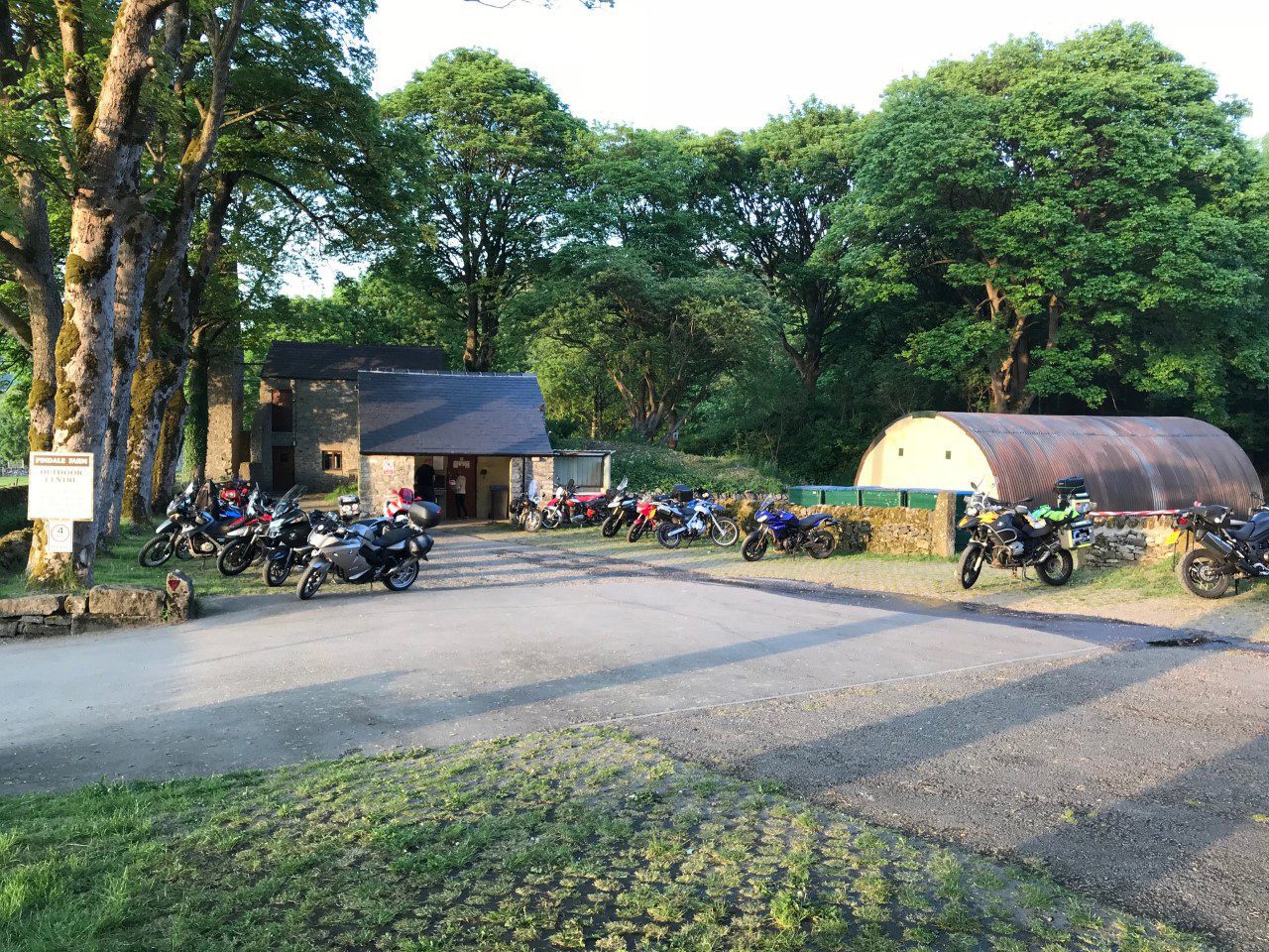 motor bike parking