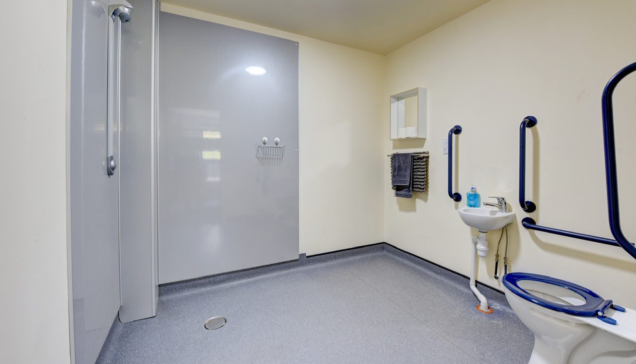 Ground floor accessible wetroom