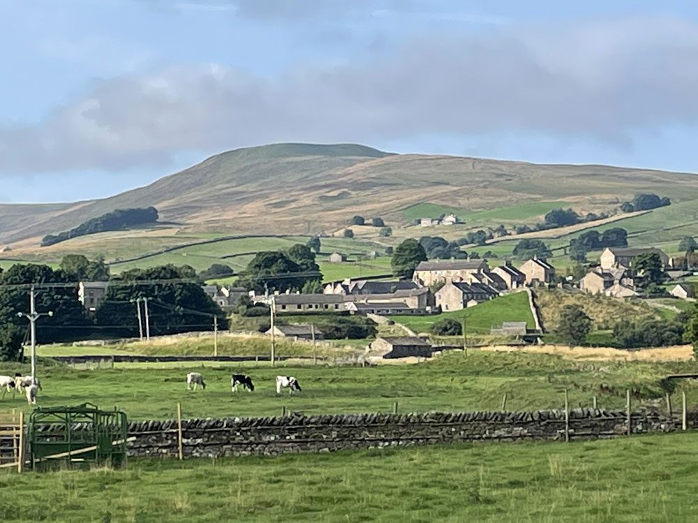 Breathtaking Yorkshire Dales scenery surrounding Hawes Youth Hostel
