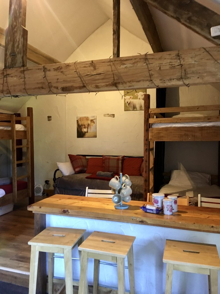 Bunk barn in the Peaks Independent Hostels