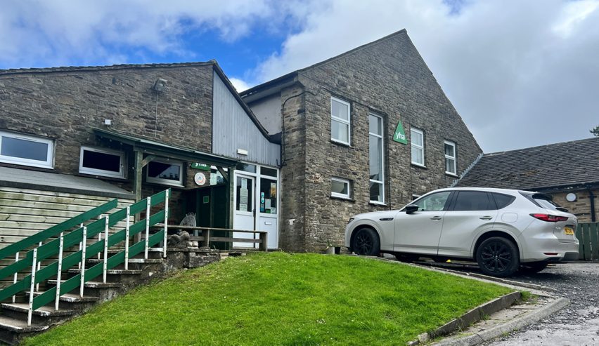 photo showing hostel at Hawes from the outside