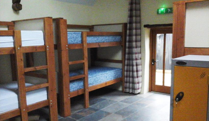 bunkroom at blindwell bunkhouse