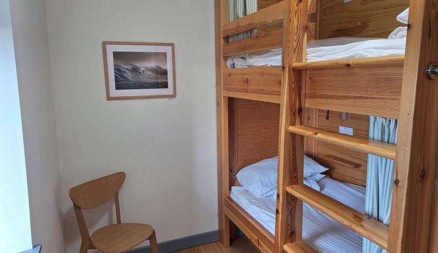 bunks at Grinneabhat hostel