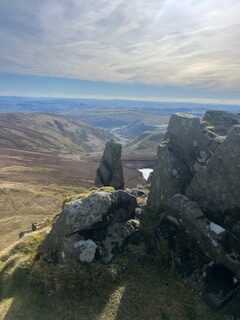 Scenery from a walk Berwyn's to Cadair Berwyn