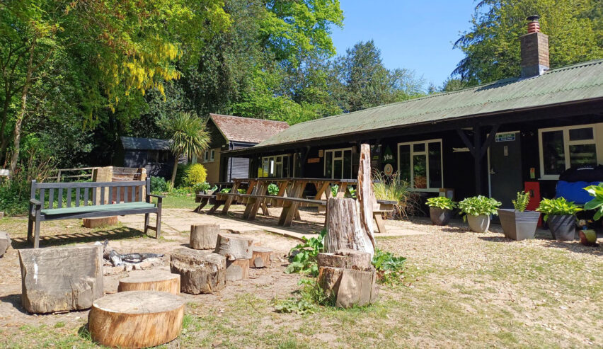 firepit at jordans hostel