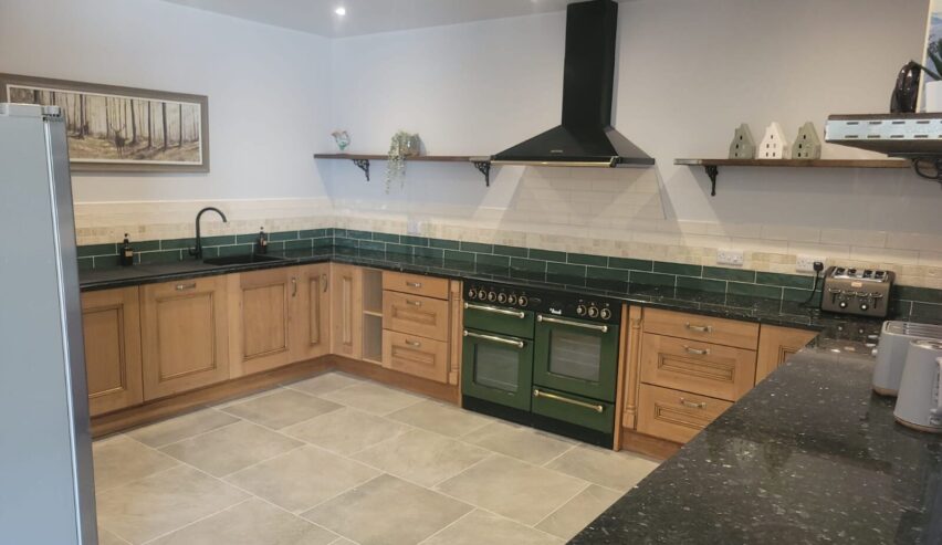 self catering kitchen at at roaches bunkhouse