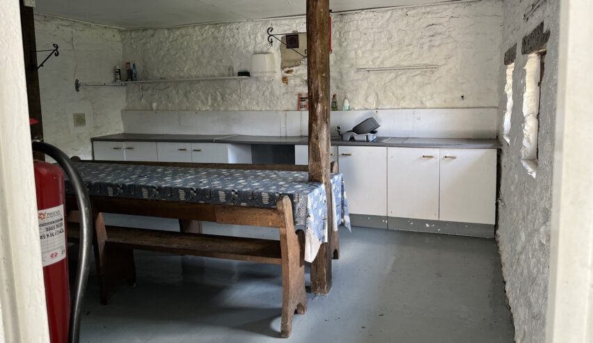 Downham camping barn kitchen