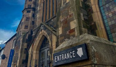 photo of the outside of kirkby stephen hostel