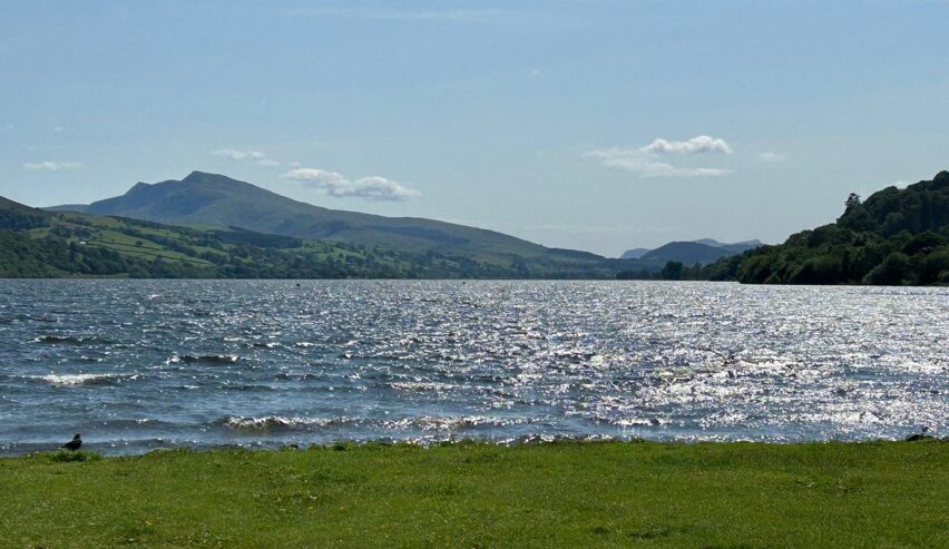 lake on the welsh borders ideal for wild swmming