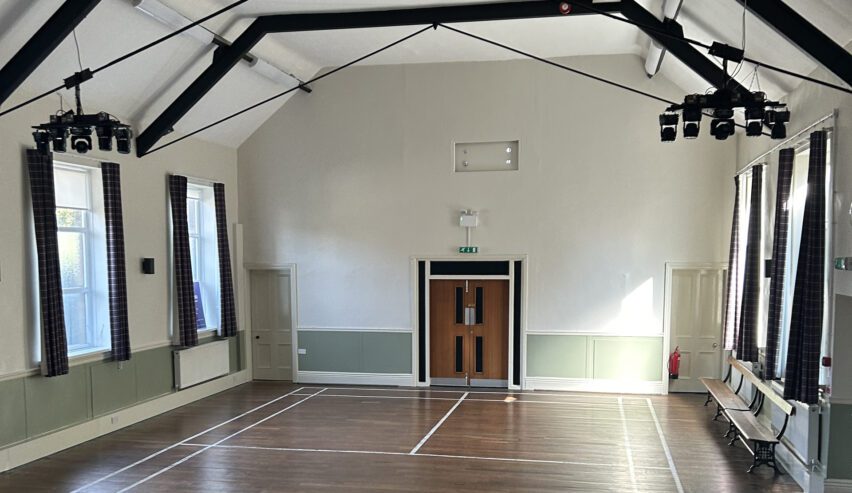 bradwell war memorial hall hostel main hall