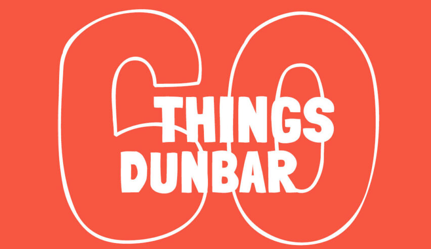 logo saying 60 things to do in Dunbar