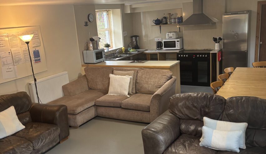 mounthooly bunkhouse self ctaering kitchen and sofas