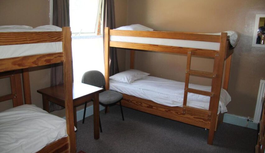 bunkbeds at harlow hostel