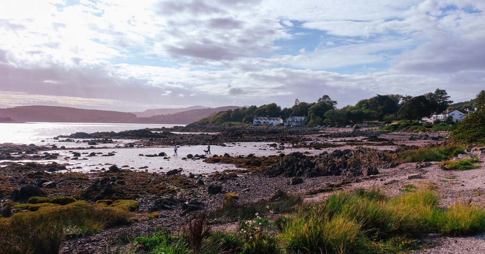 rockcliffe bay on the swc300 road route