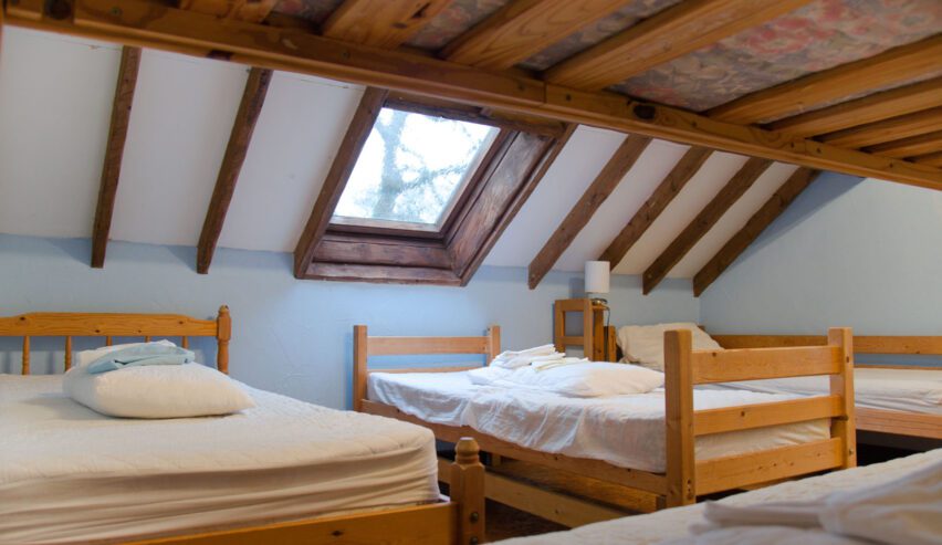 bed at conwy valley backpackers barn