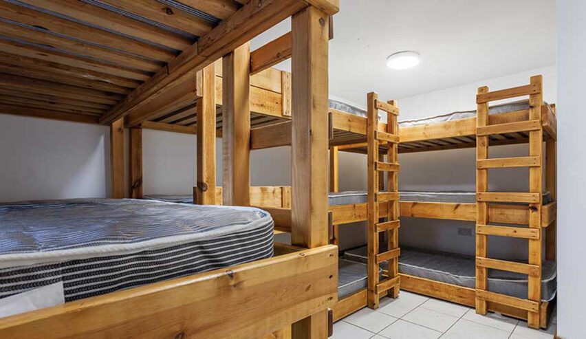 bunkbeds at Carrs Farm Bunkhouse