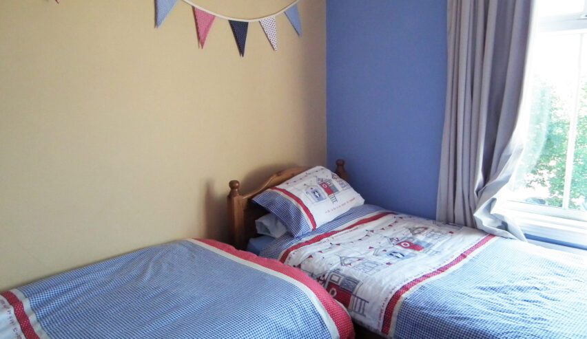 bedroom with seaside theme at skegness holiday centre ( Derbyshire Childrens Home )