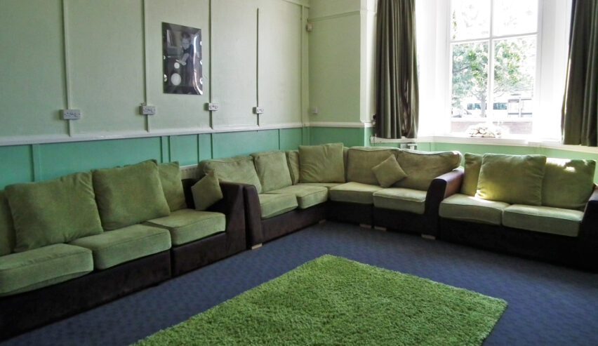 comfy lounge at skegness holiday centre ( Derbyshire Childrens Home )