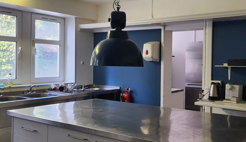 sellf catering kitchen at our place loch tay brae lodge