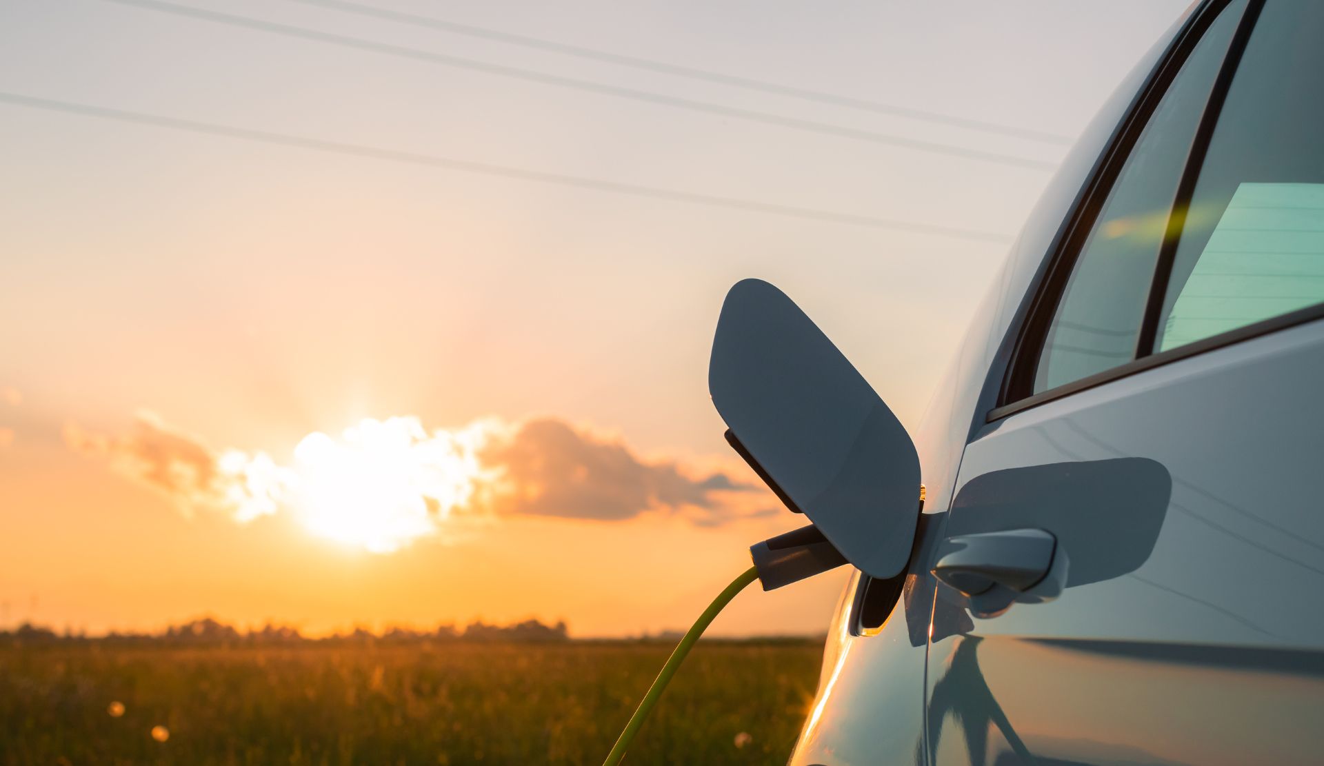 EV car charing in rural location