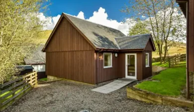 Red Deer chalet by loch tay