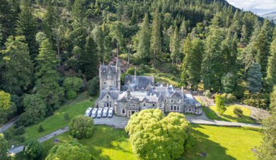 exteriors view of Benmore House