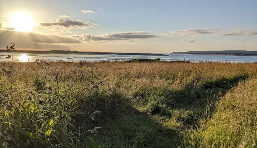 sunset at Skern Adventure Appledore