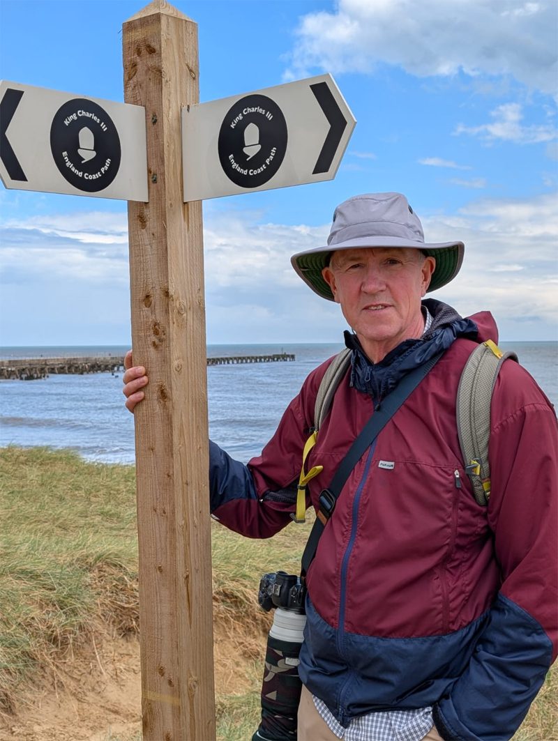 Martyn Howe on the England Coast Path