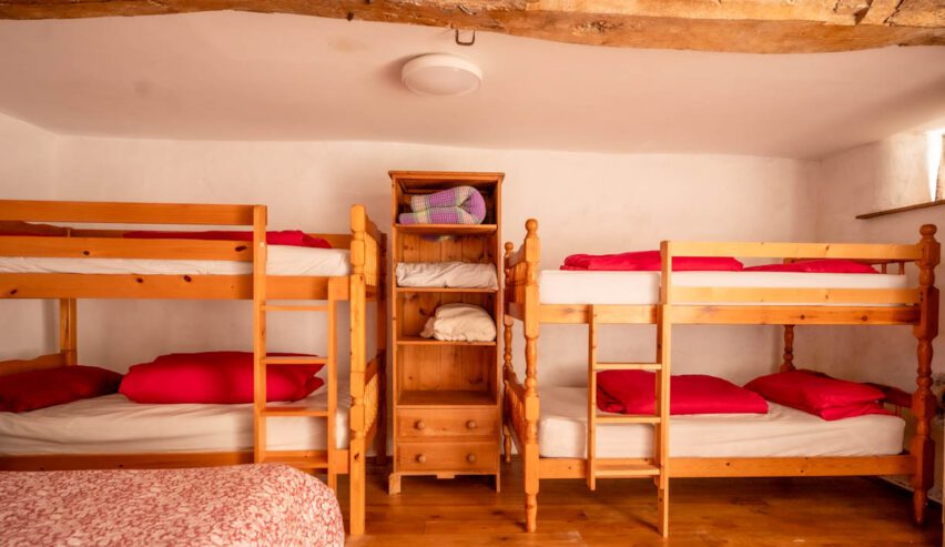 bunkroom at Wild Wool Barn in Ennerdale